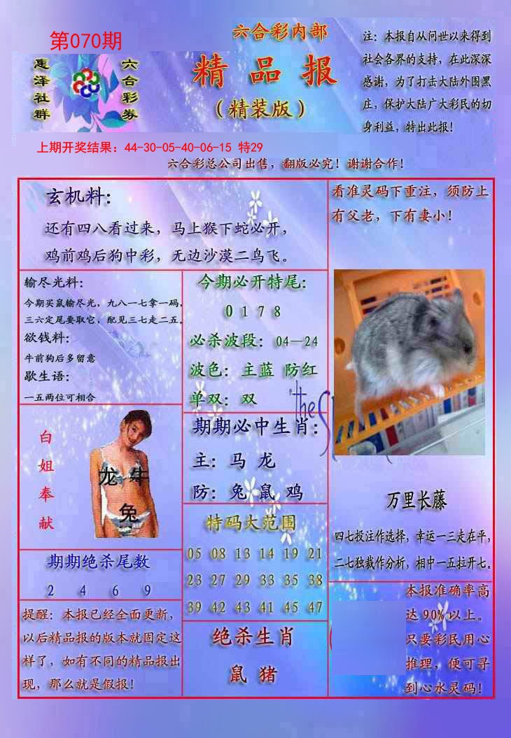 070期精品报[图]