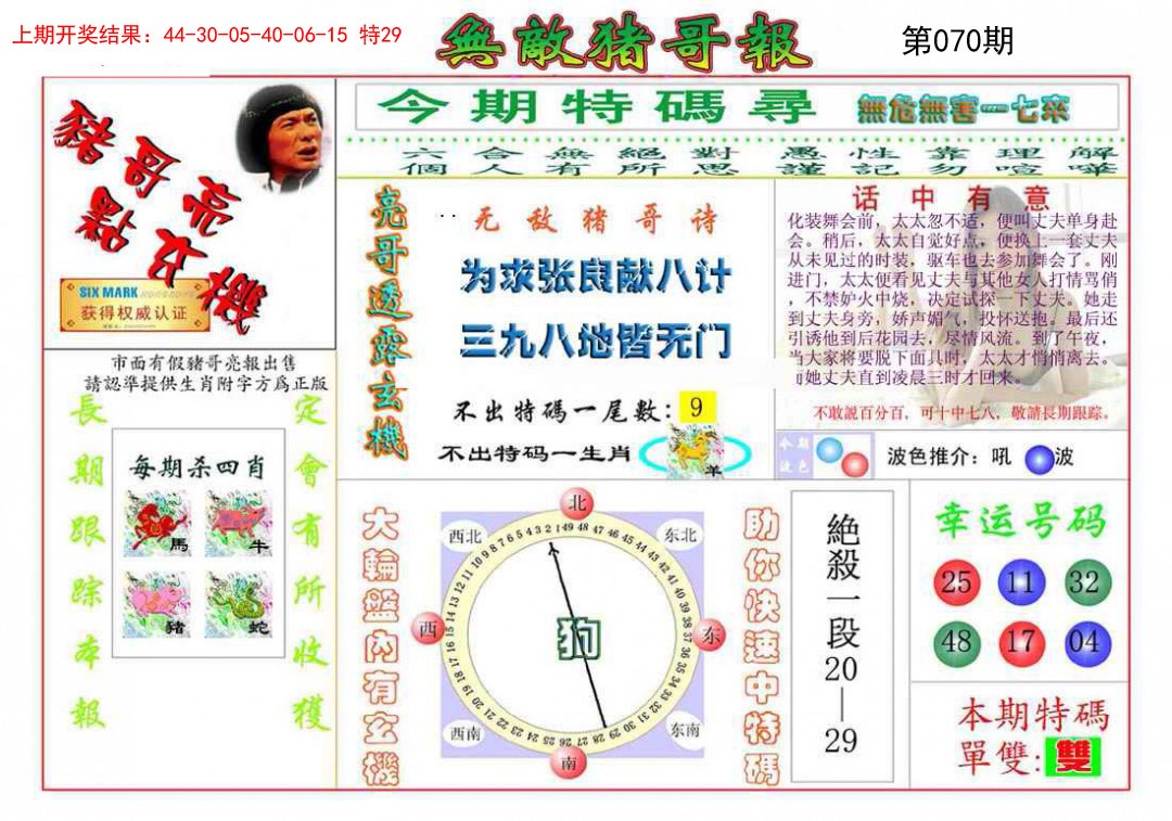 070期无敌猪哥[图]