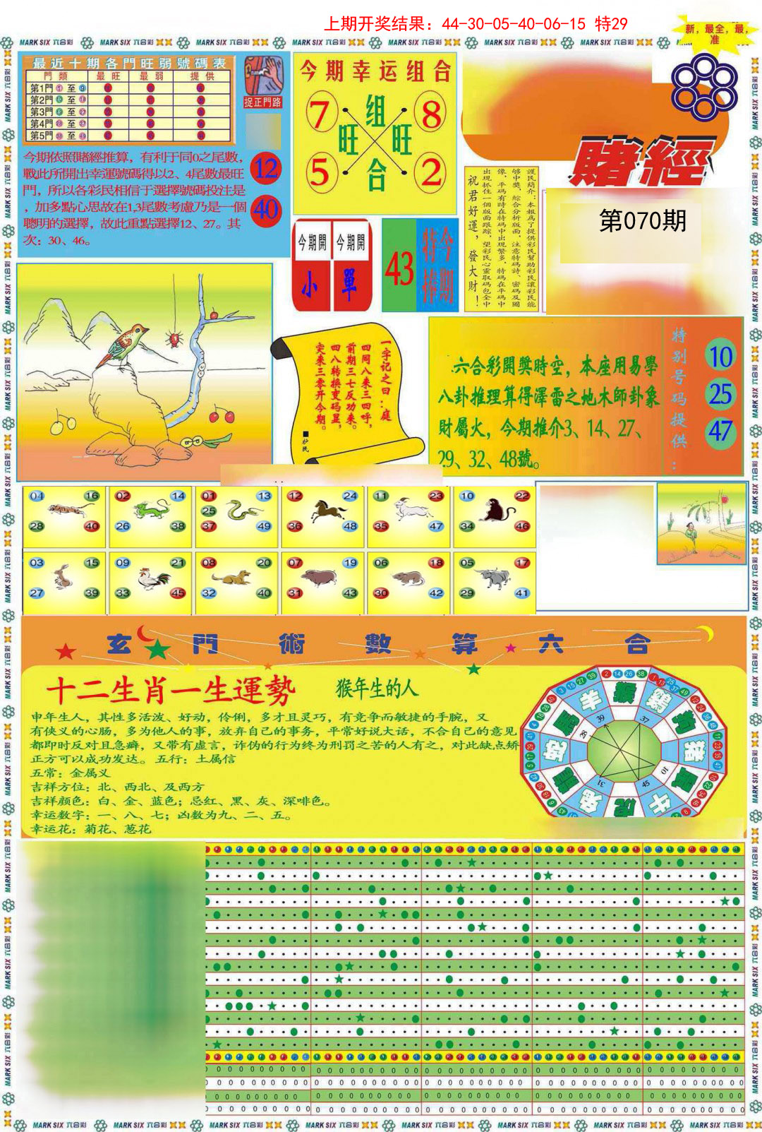 070期九龍赌经A(推荐)[图]