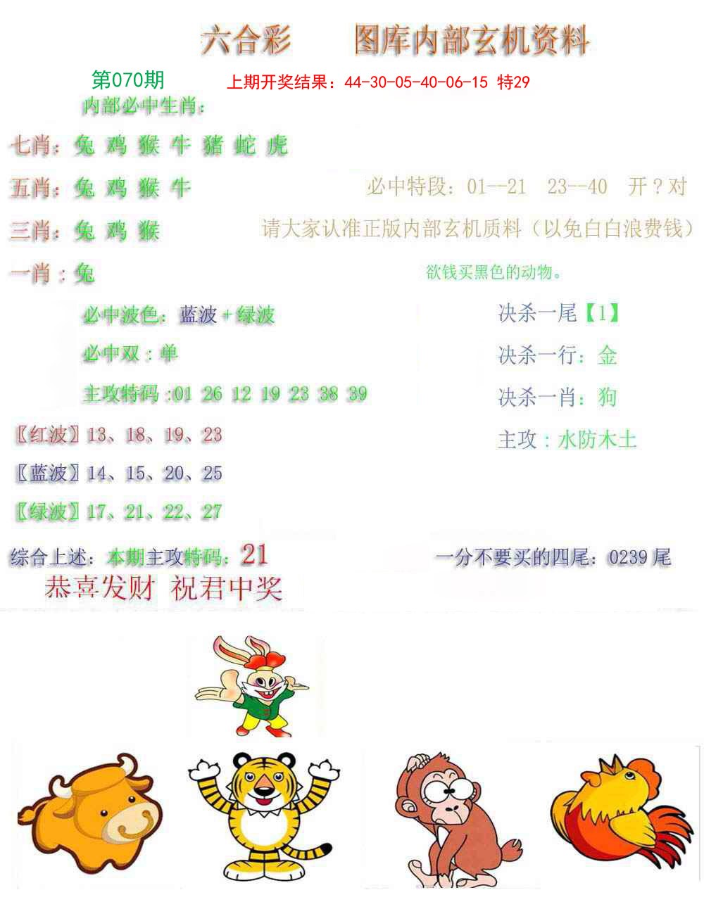 070期内部玄机资料[图]