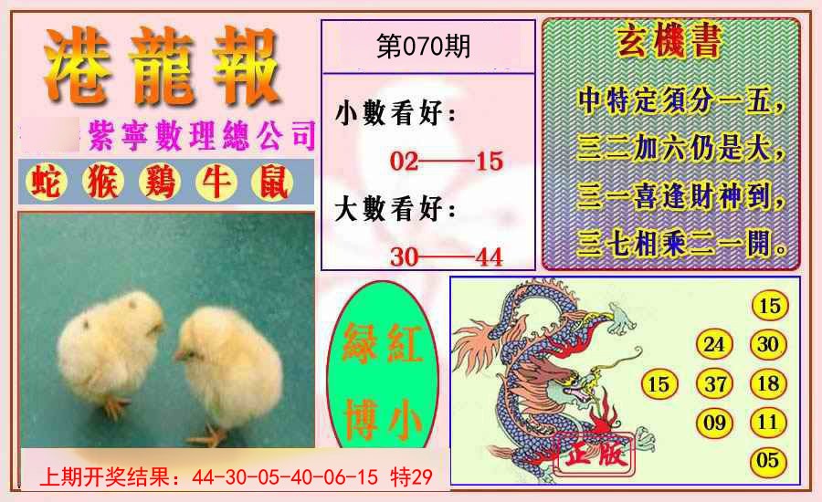 070期港龙报[图]