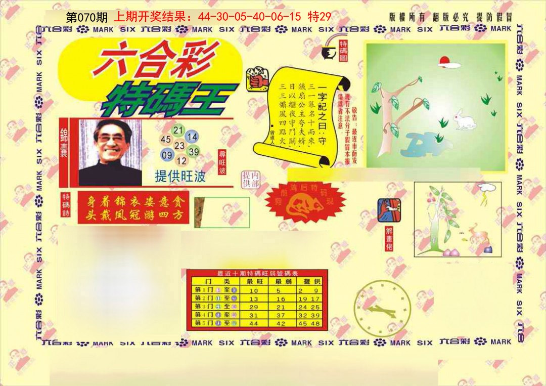 070期特码王[图]