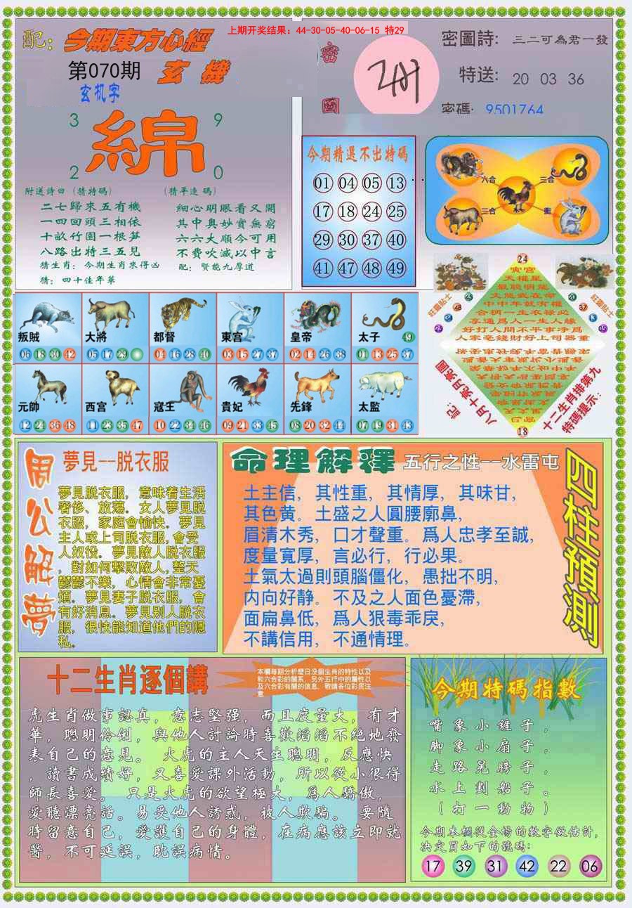 070期(新版)东方心经B[图]