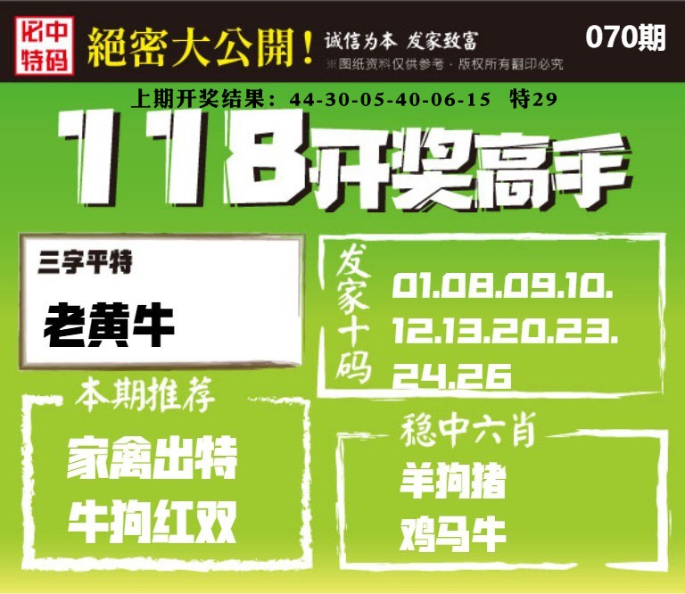 070期118开奖高手[图]