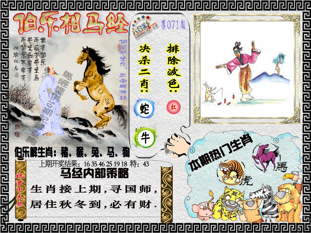 071期伯乐相马经[图]