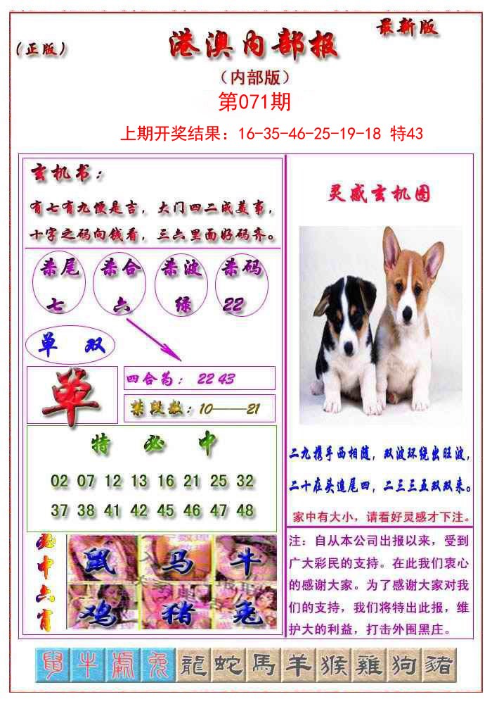 071期港澳报[图]