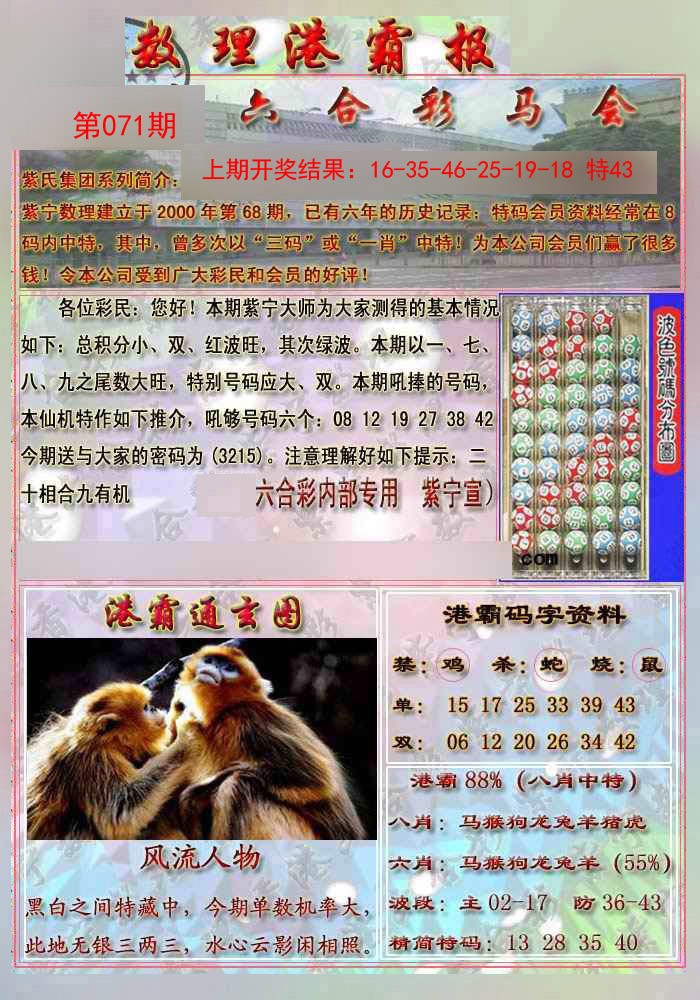 071期港霸报[图]