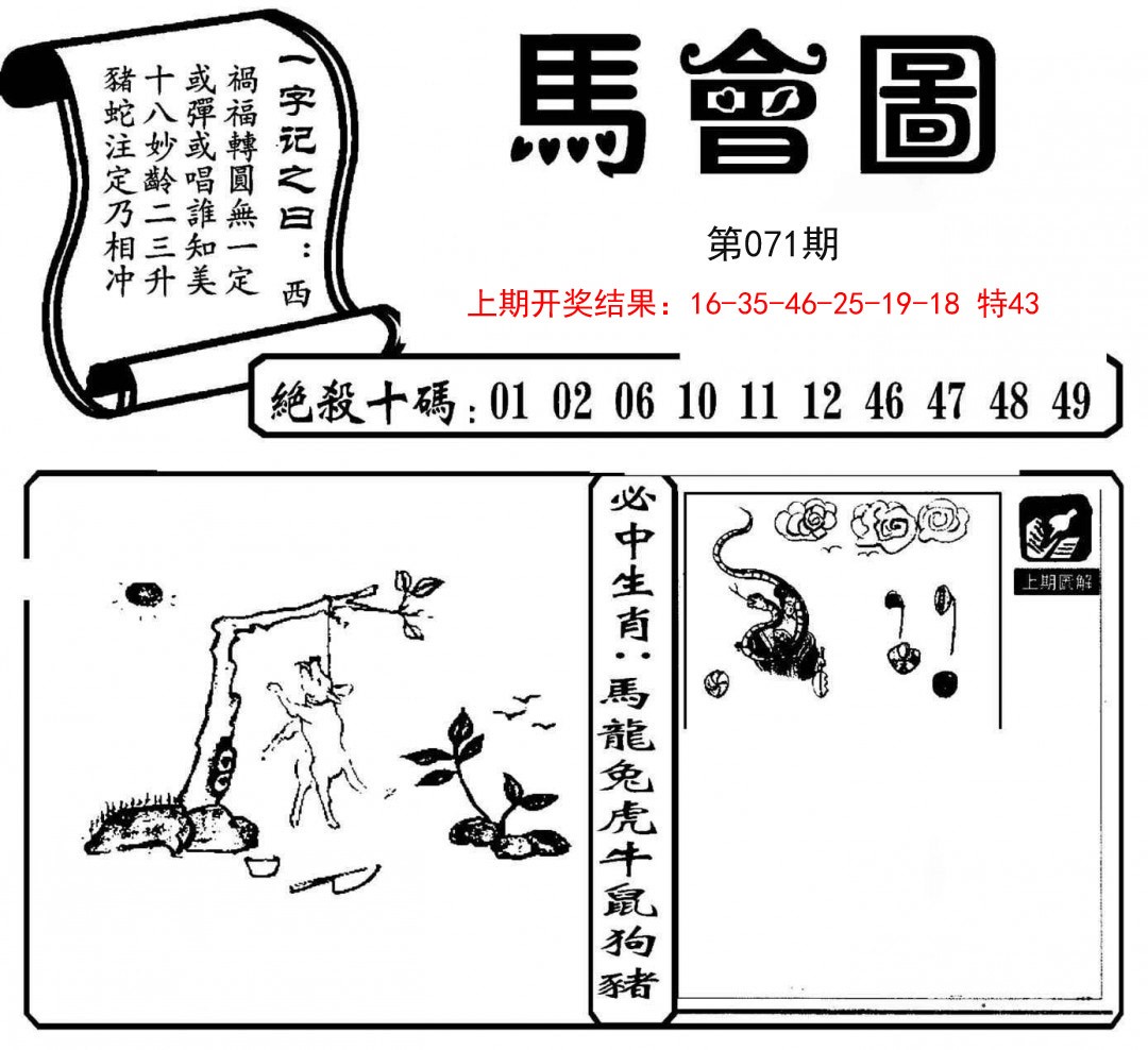 071期马会图[图]