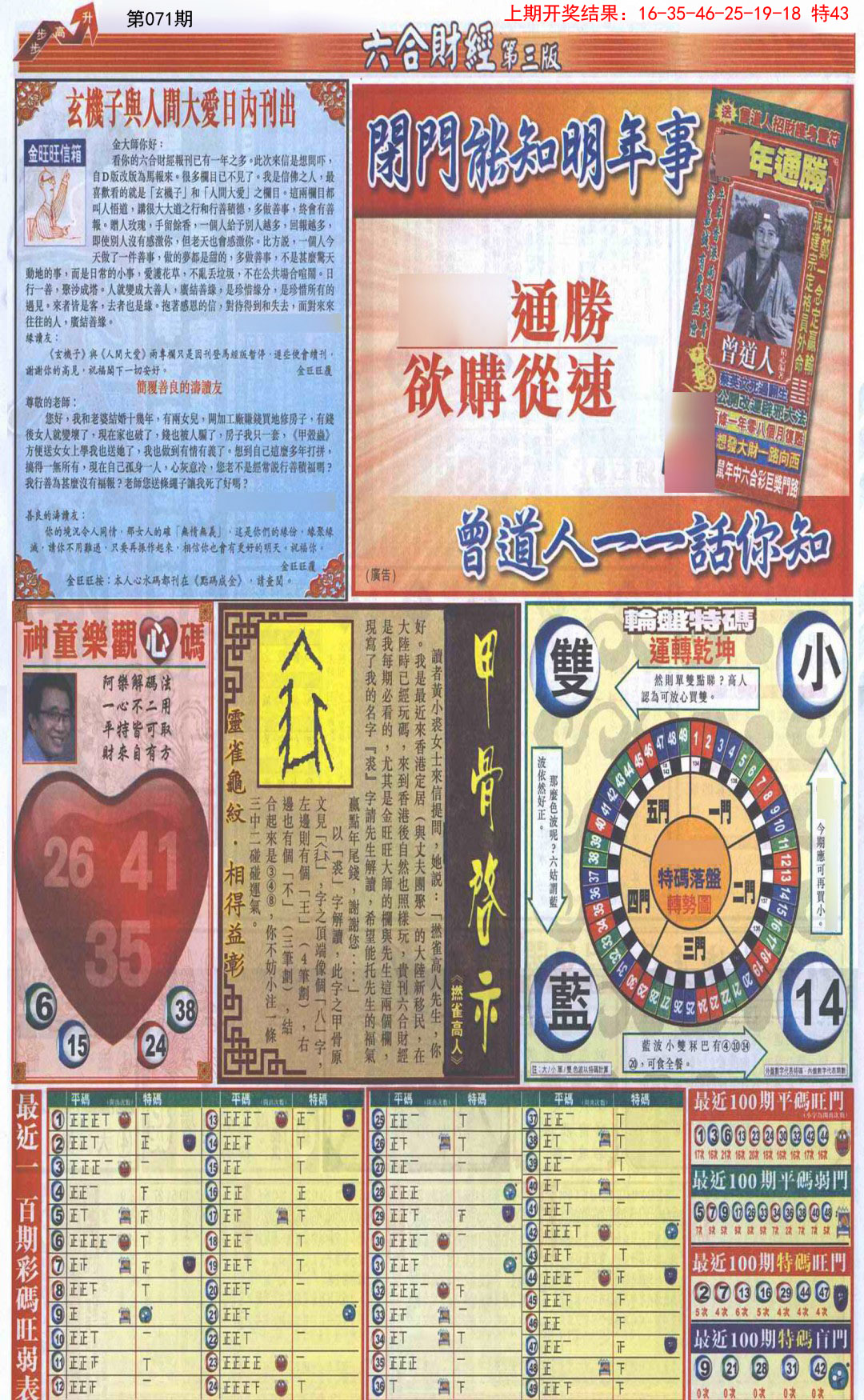 071期六合财经C加大版[图]