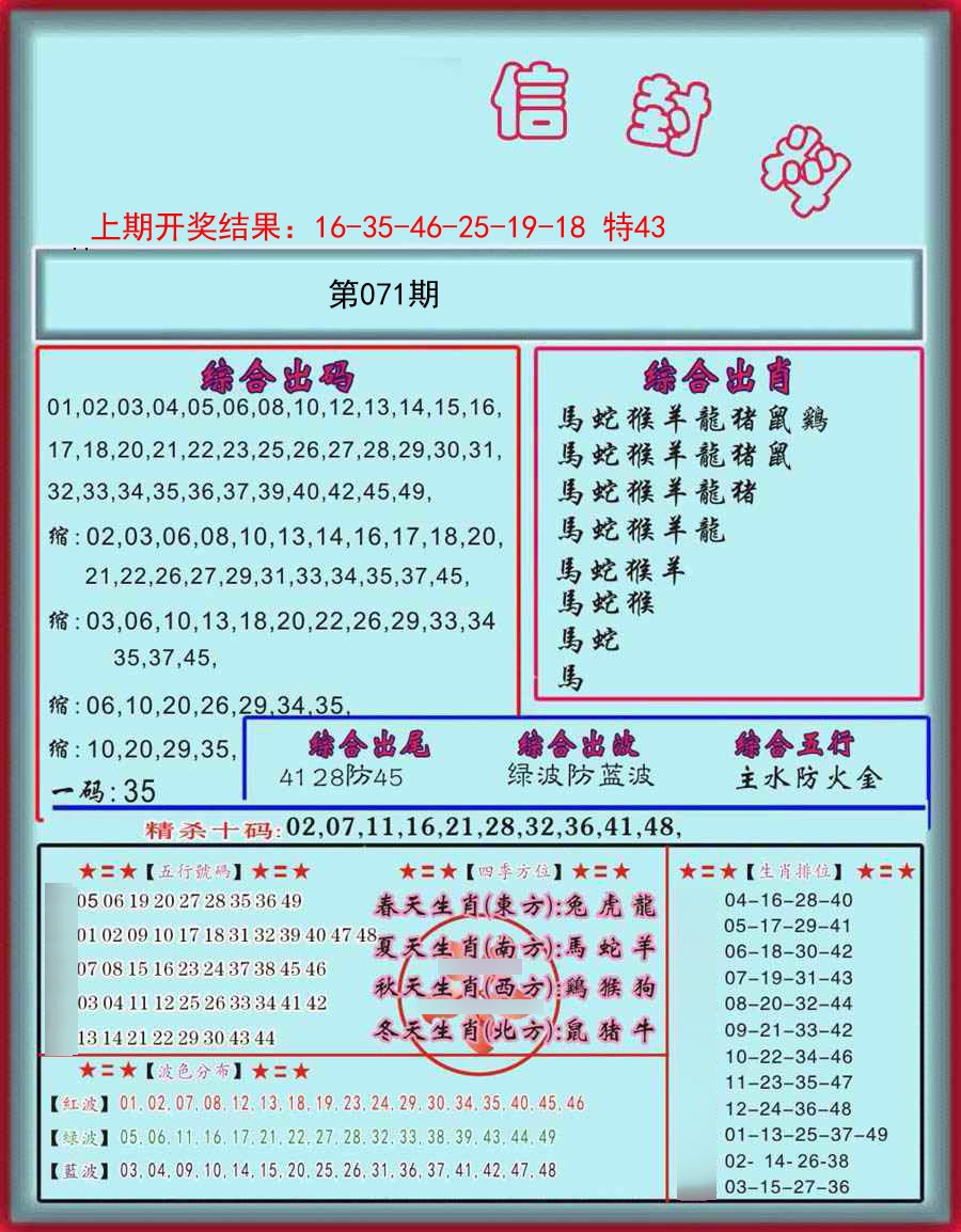 071期信封料[图]