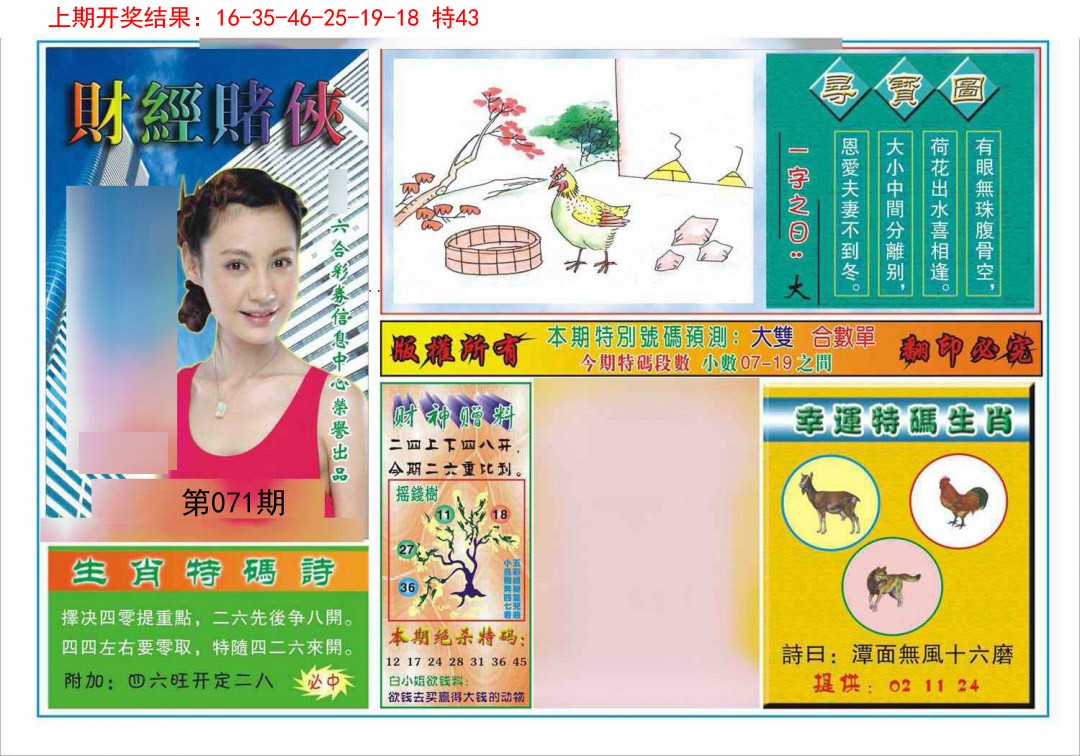 071期财经赌侠[图]