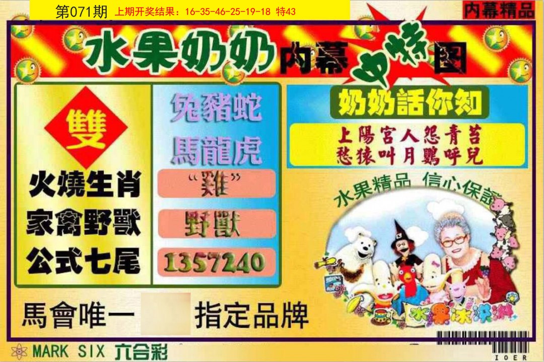 071期水果阿姨内幕[图]