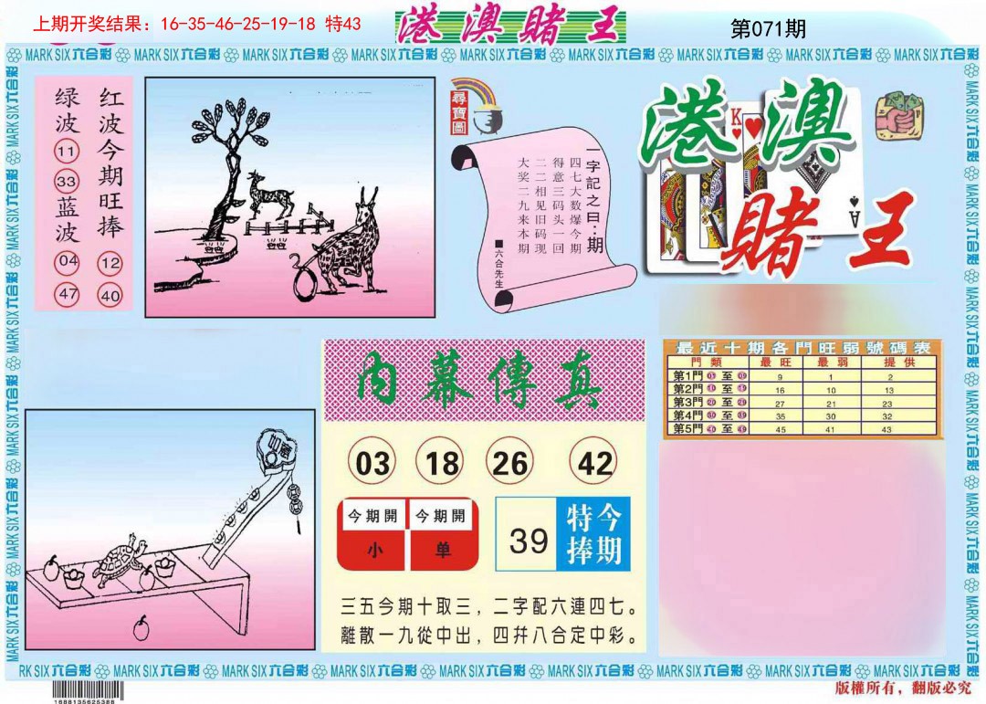 071期港澳赌王A[图]