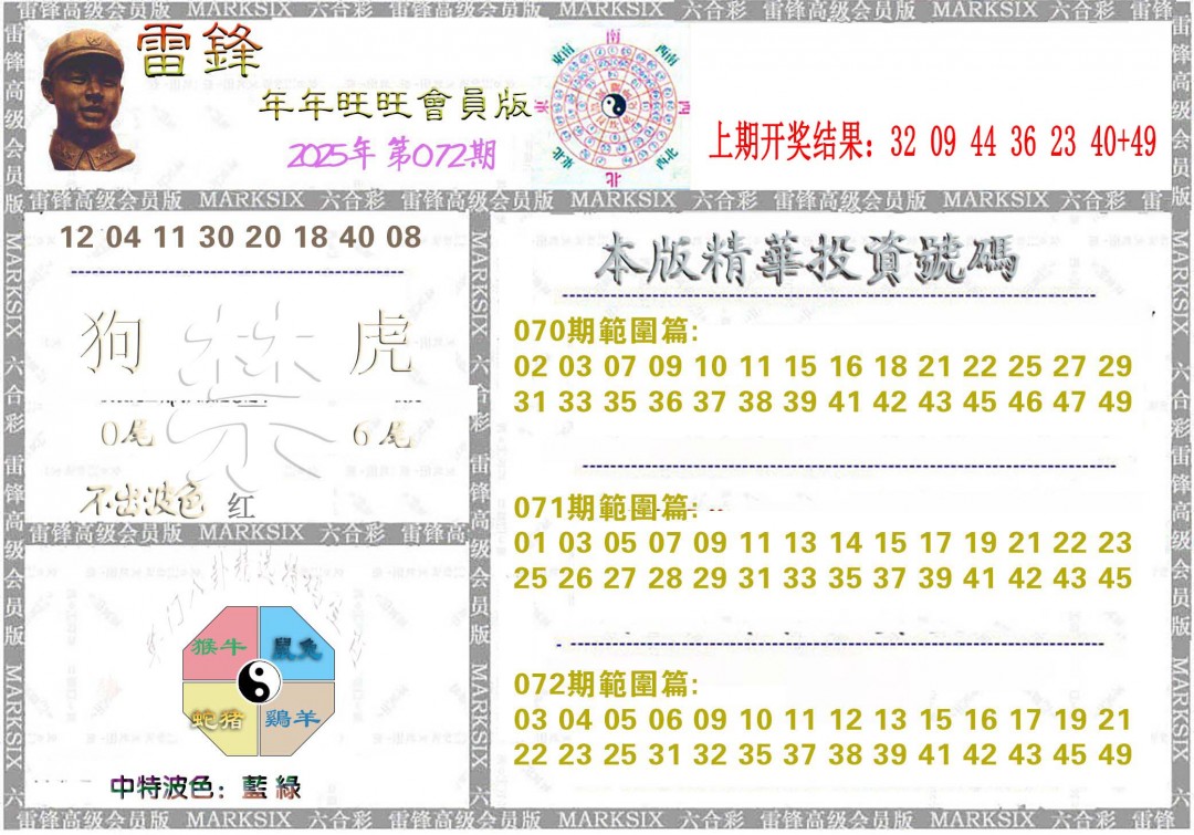 072期雷锋鼠年旺旺版[图]