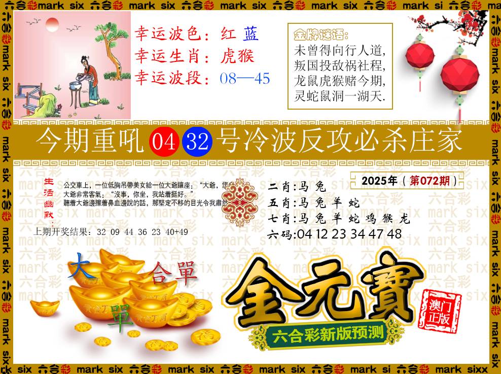 072期金元宝[图]