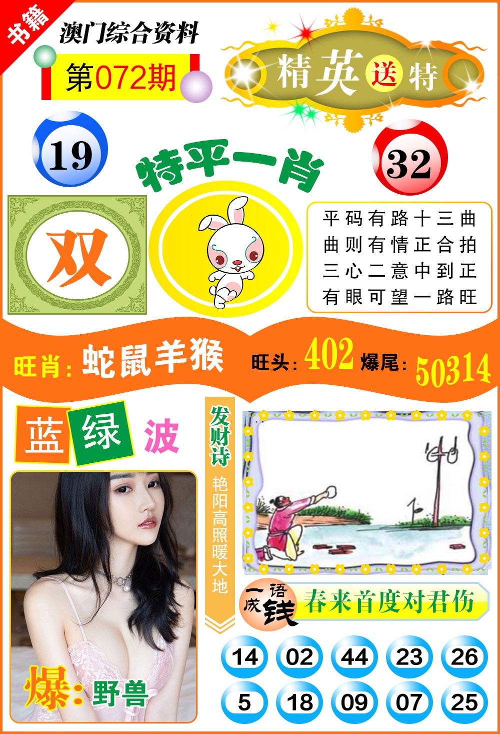 072期澳门综合资料[图]