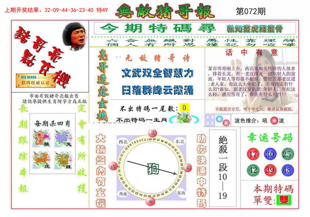 072期无敌猪哥[图]