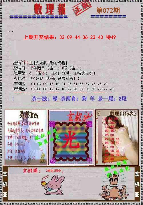 072期数理报[图]