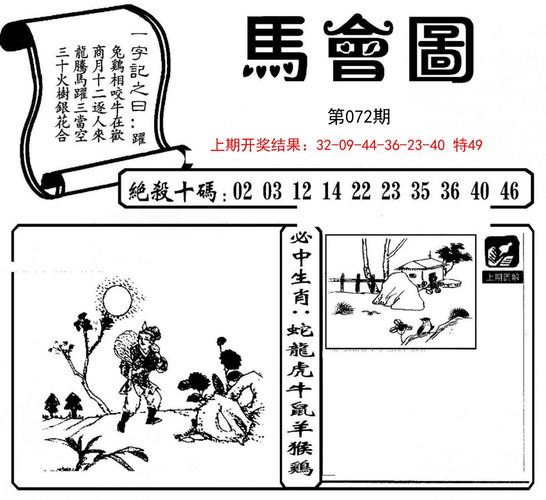 072期马会图[图]