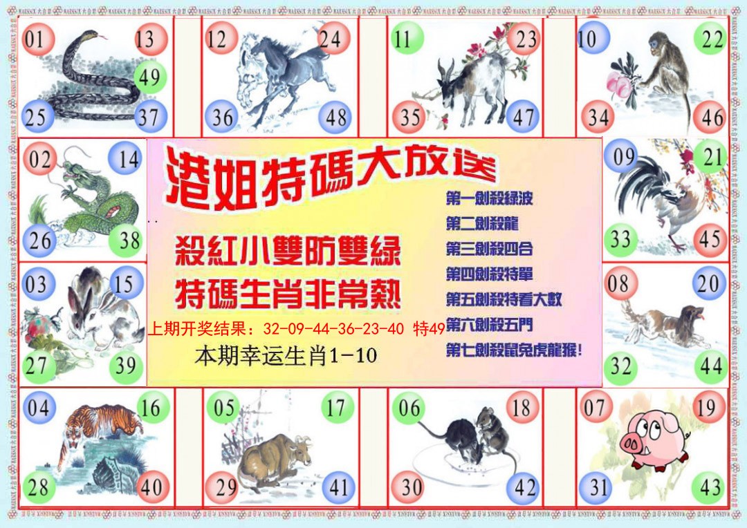 072期港姐密报B[图]