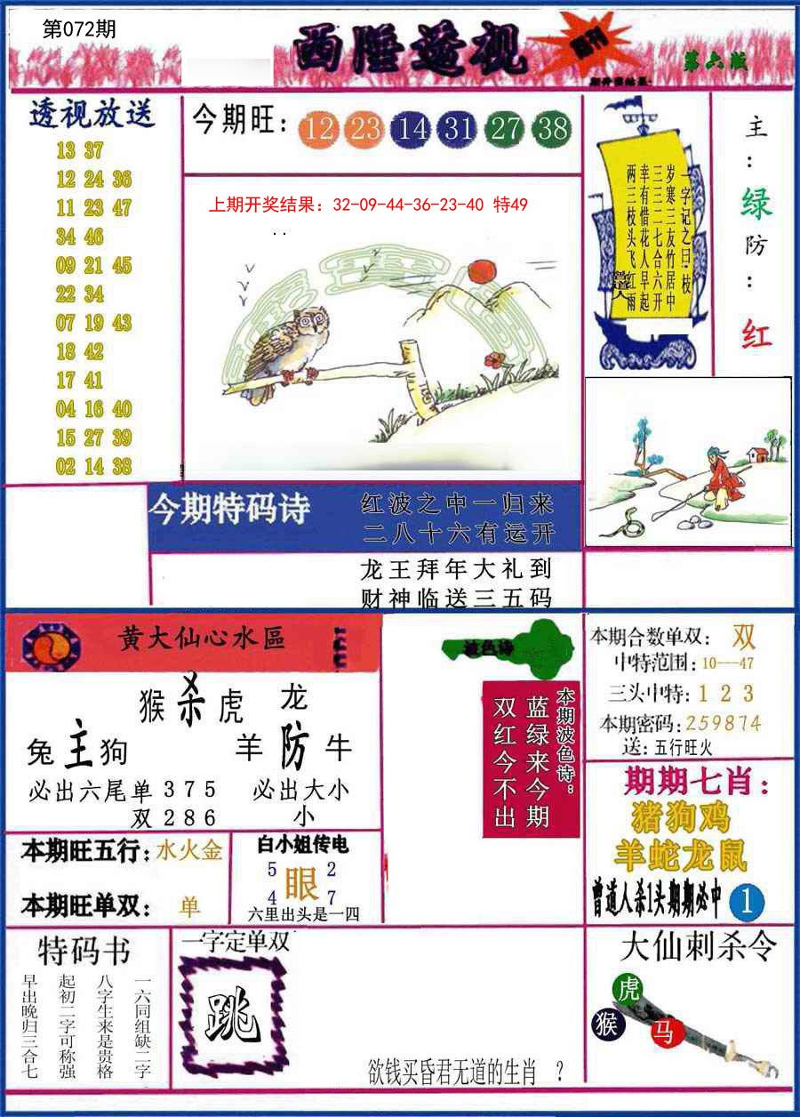 072期西陲透视[图]