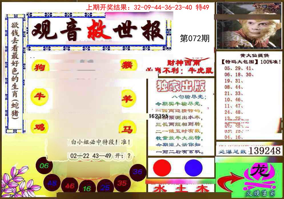 072期(另)观音救世密报[图]