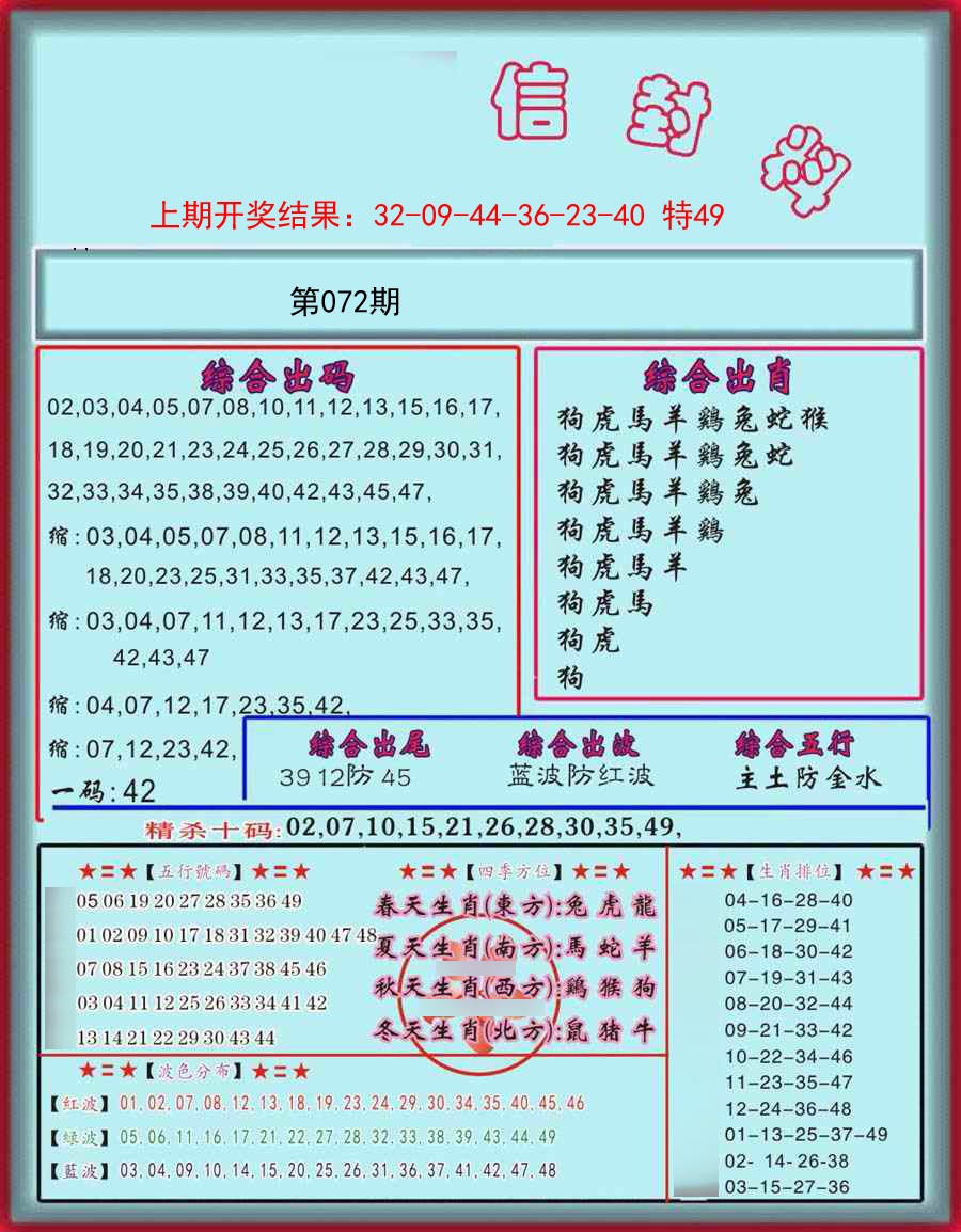 072期信封料[图]