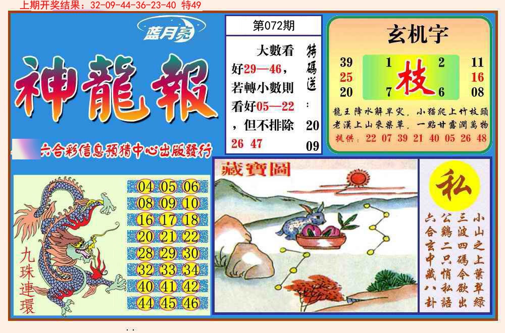 072期神龙报[图]