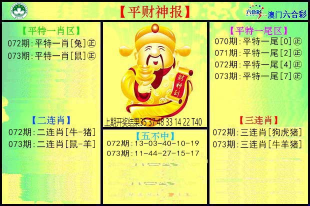 073期平财神[图]
