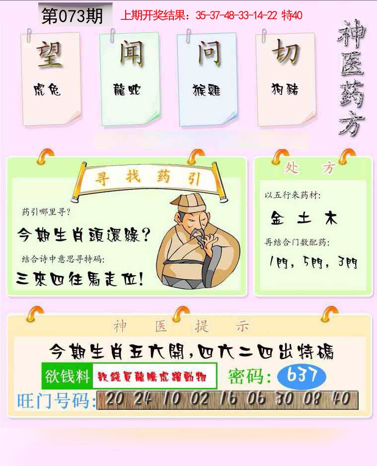 073期神医药方[图]
