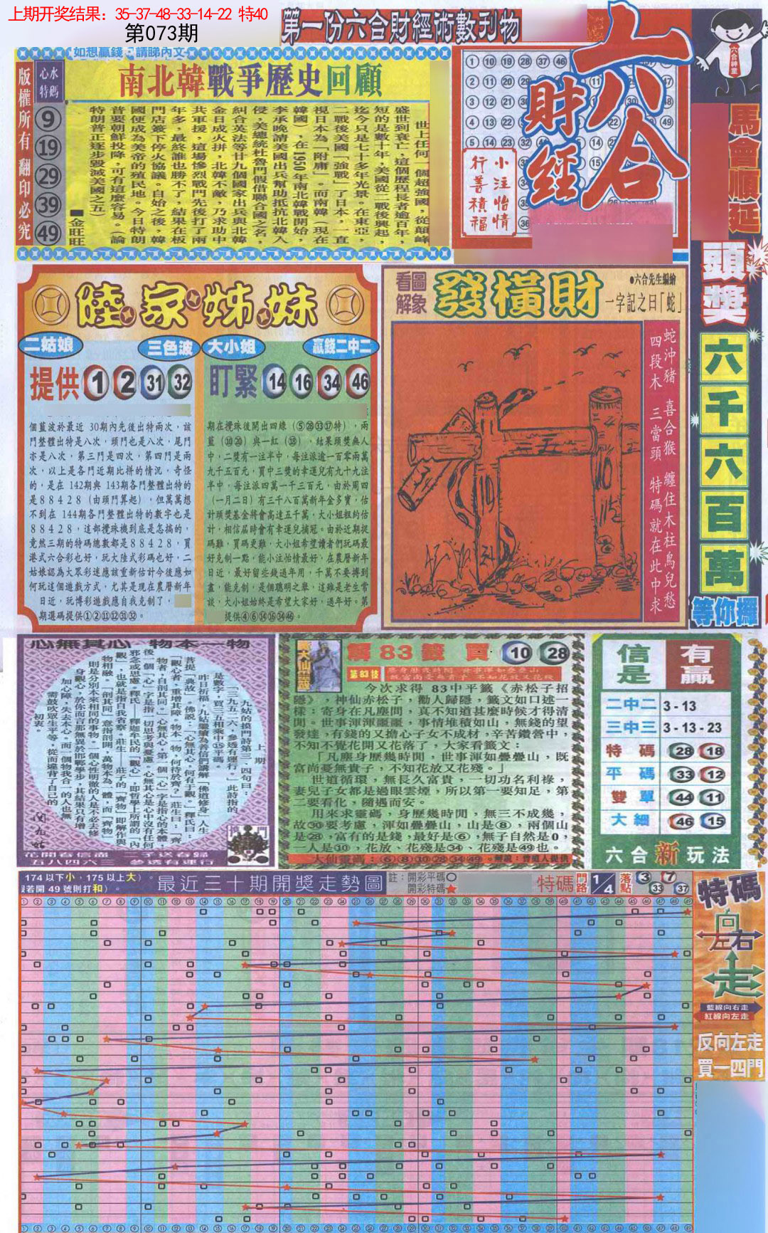 073期六合财经A加大版[图]