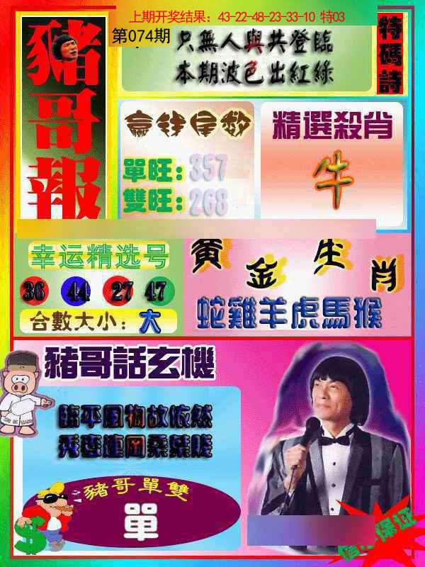 074期猪哥报[图]