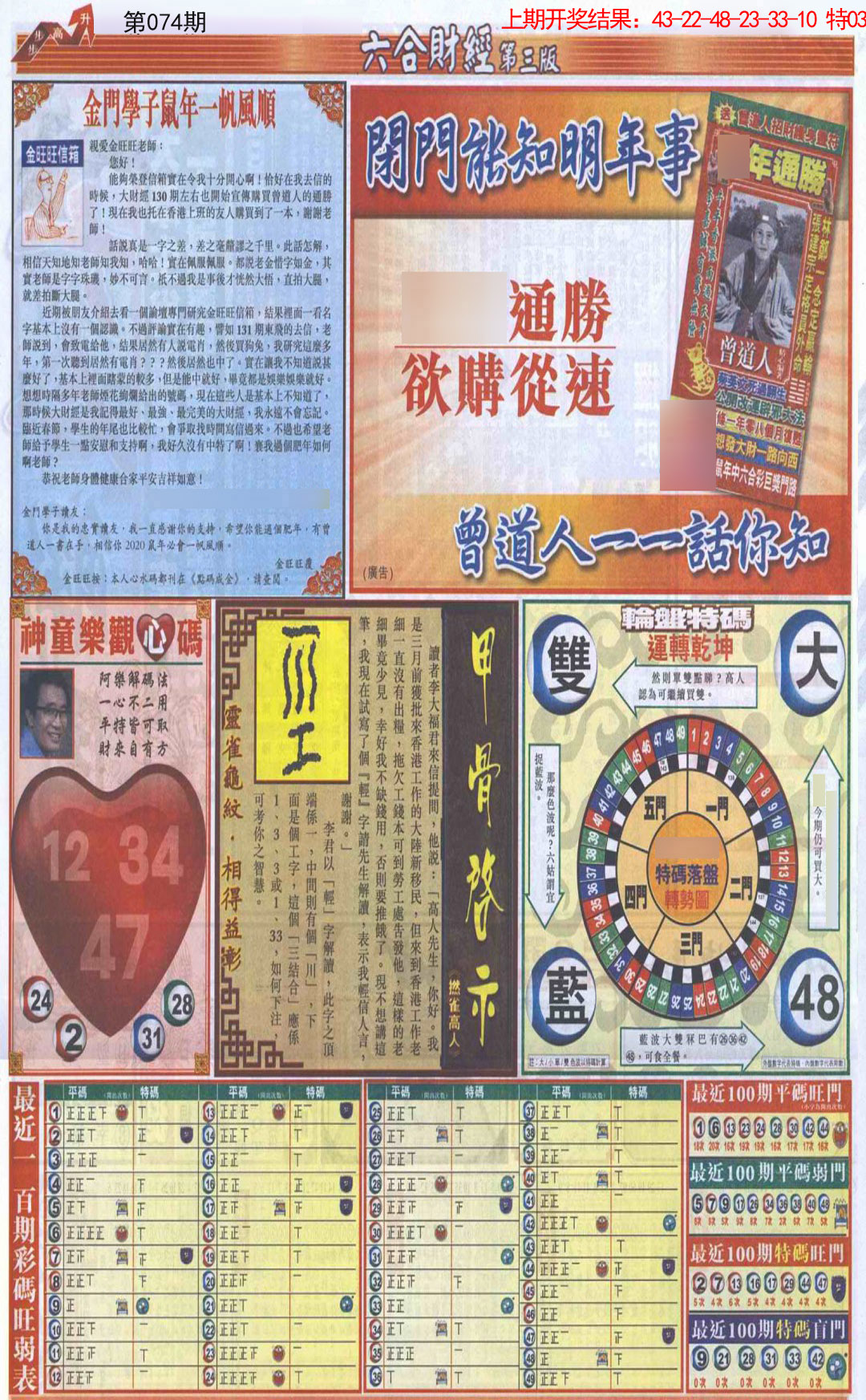 074期六合财经C加大版[图]