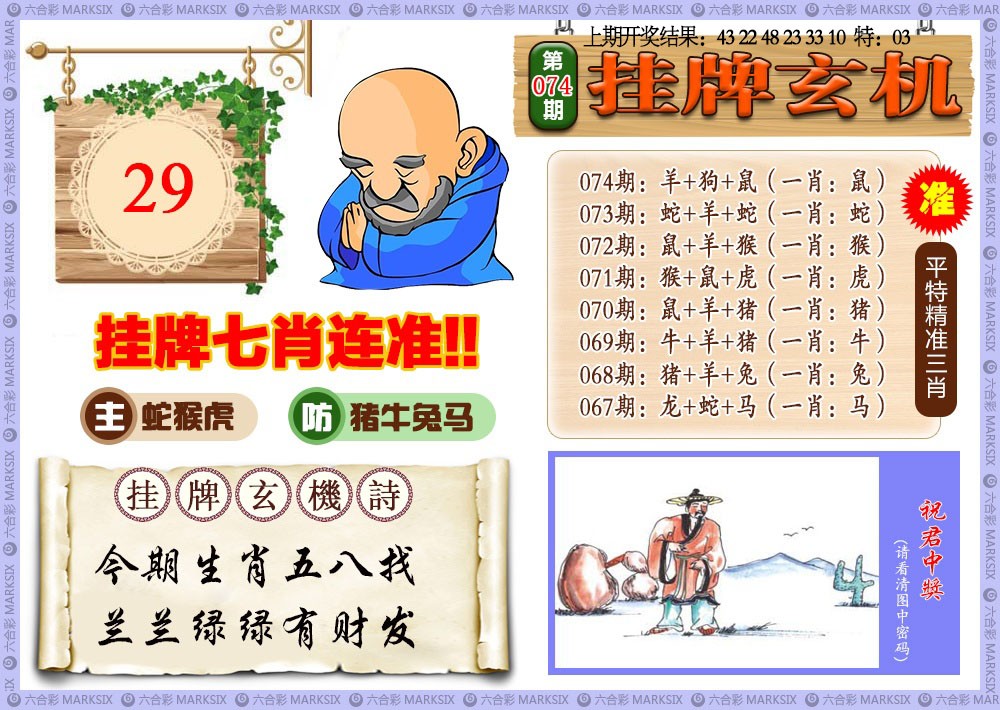 074期挂牌玄机[图]