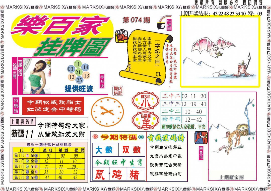 074期乐百家挂牌图[图]