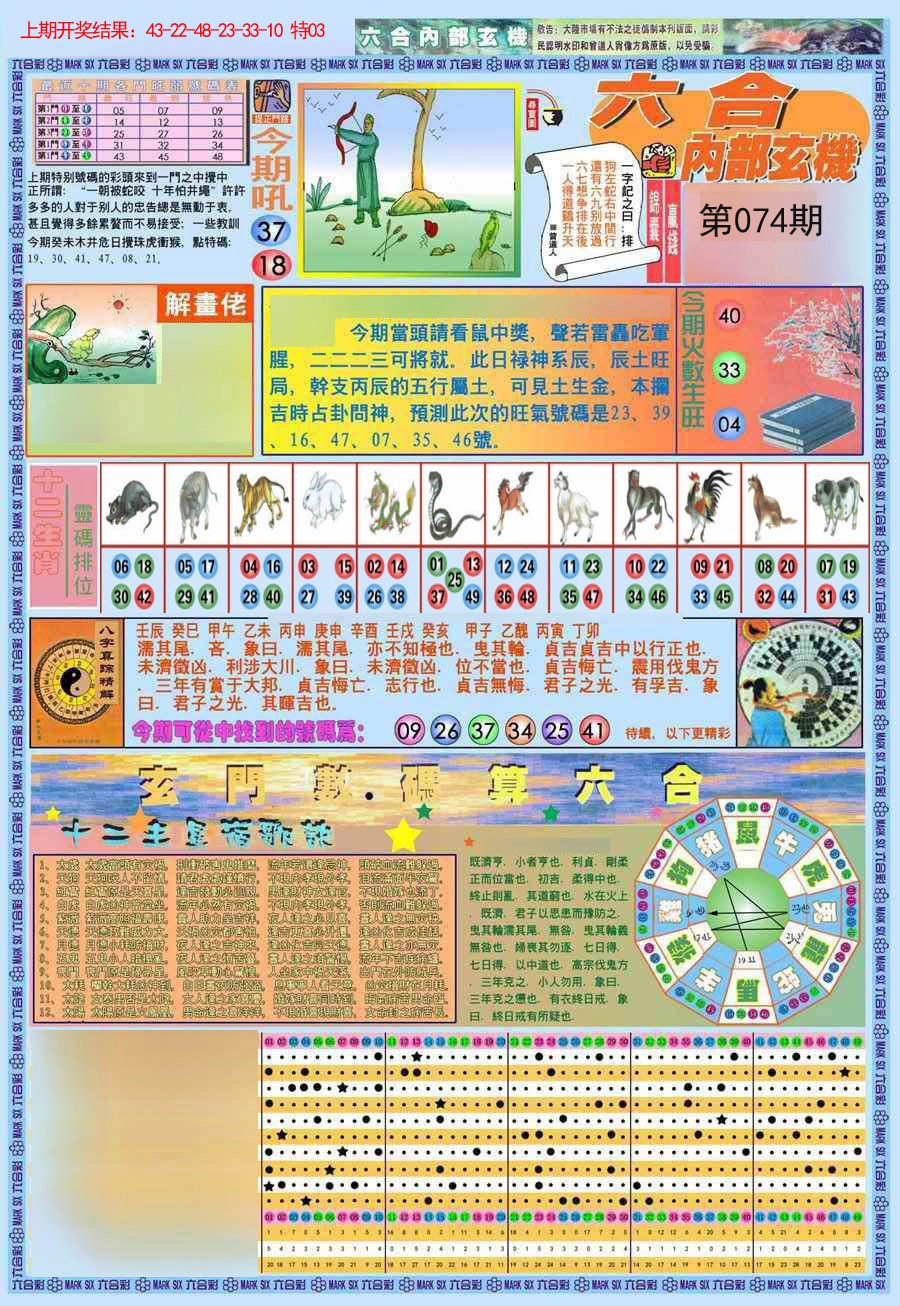 074期(新版)内部玄机A[图]