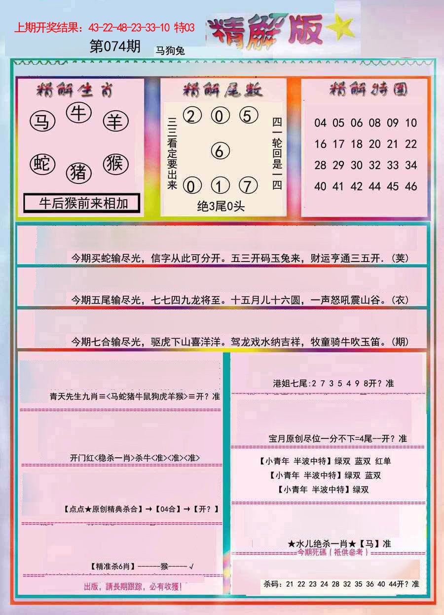 074期精解版[图]