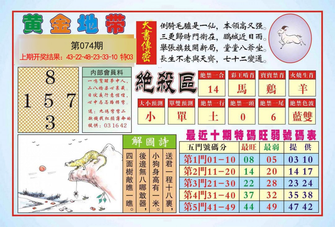 074期黄金地带[图]