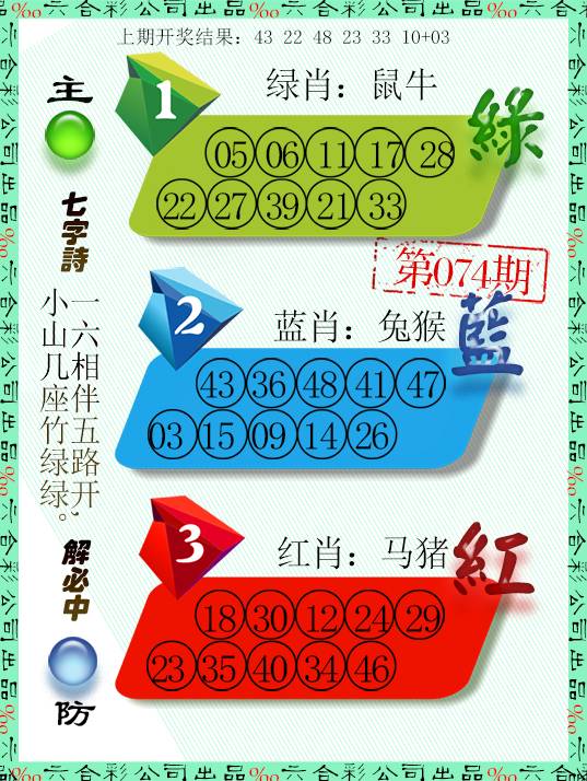 074期三波十码[图]