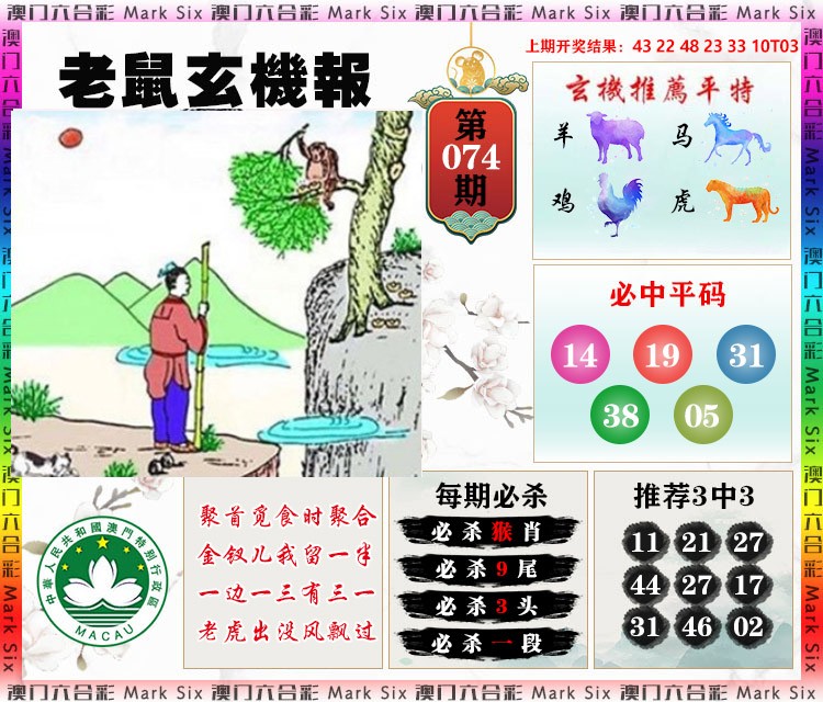 074期老鼠玄机报[图]