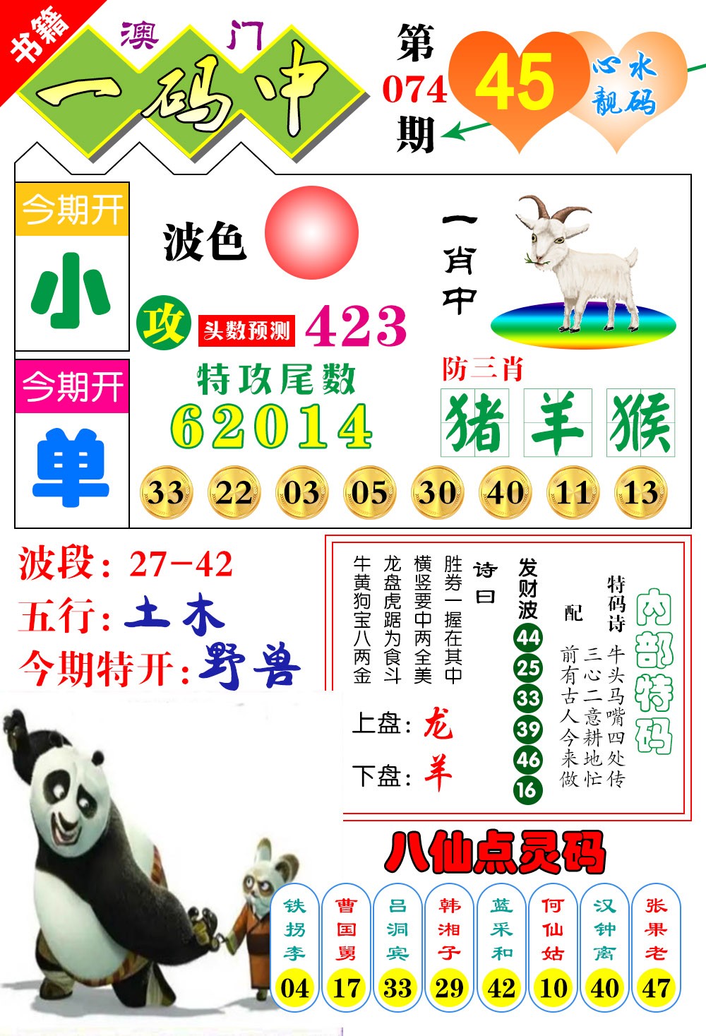 074期澳门发财波[图]