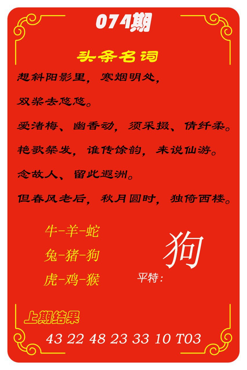 074期头条名词[图]