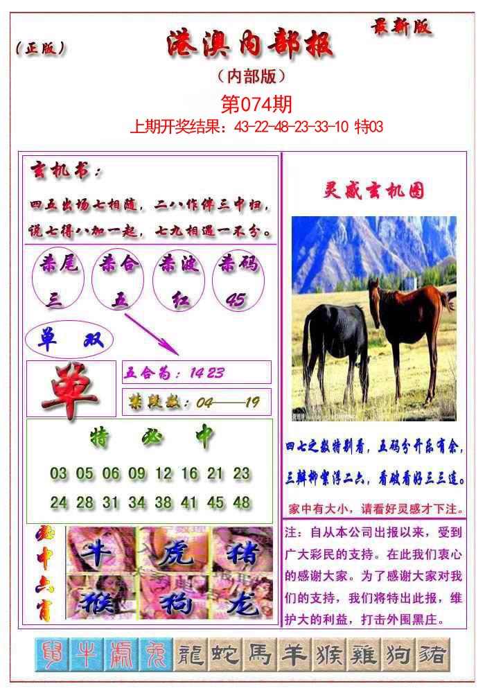 074期港澳报[图]