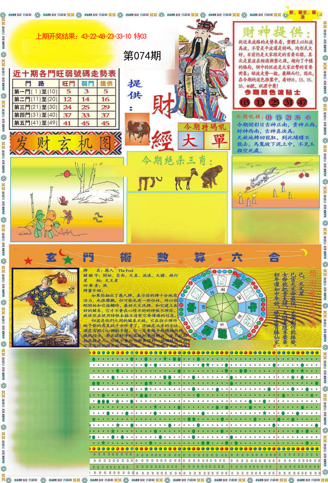 074期九龍财经A(推荐)[图]