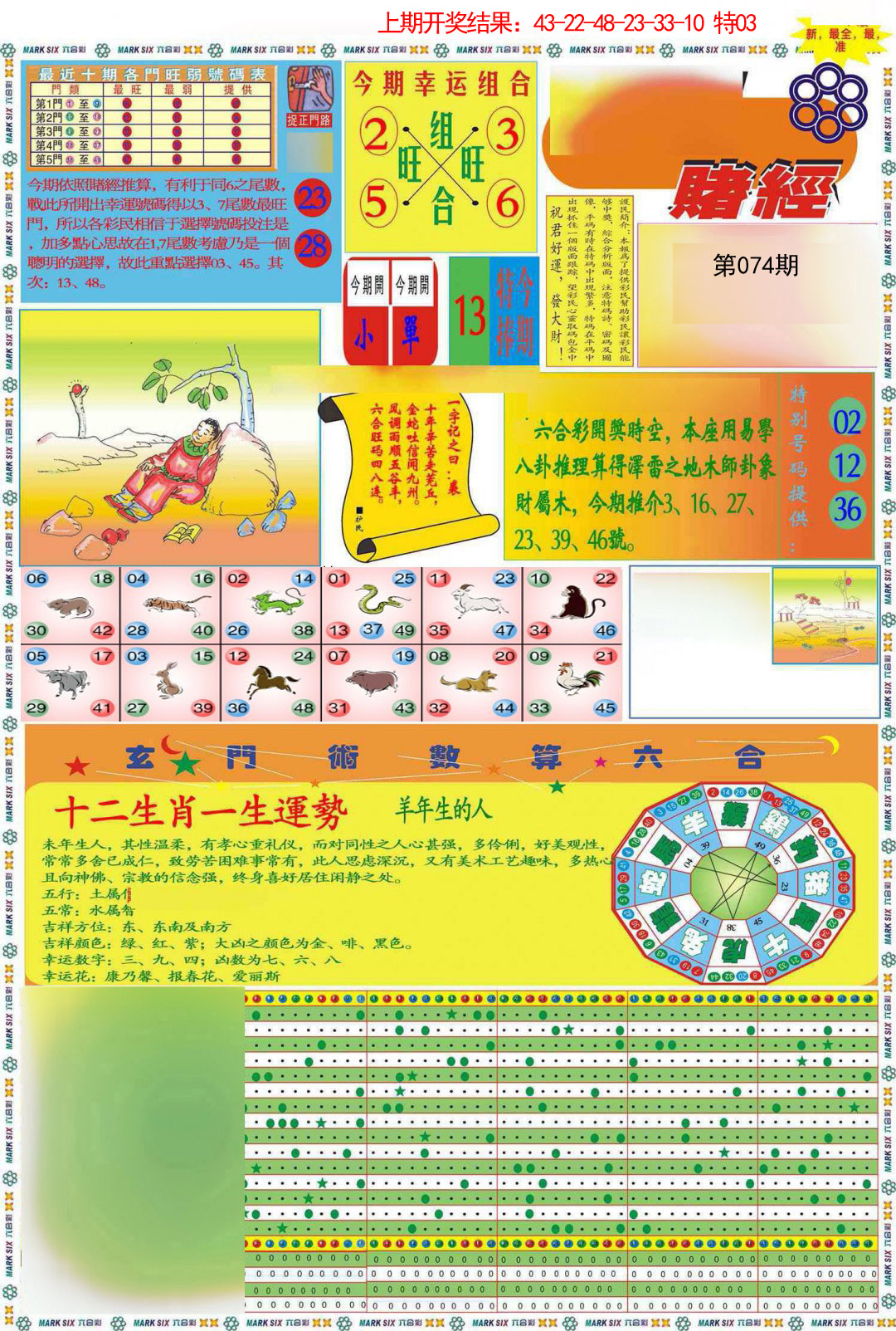 074期九龍赌经A(推荐)[图]