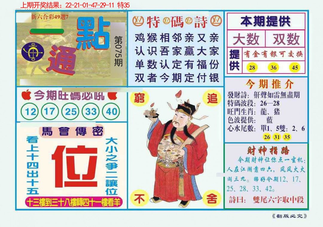 075期一点通[图]