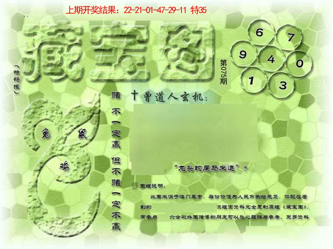 075期假新藏宝图[图]