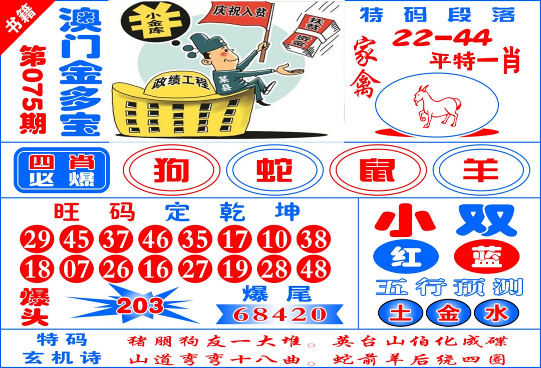 075期澳门金元宝[图]