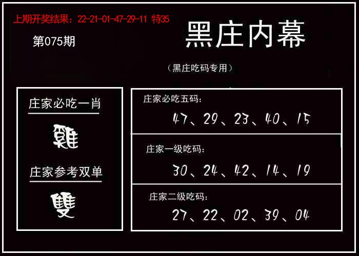 075期黑庄内幕[图]