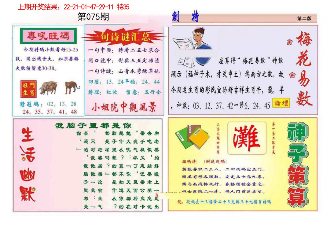 075期九龍创特B(推荐)[图]